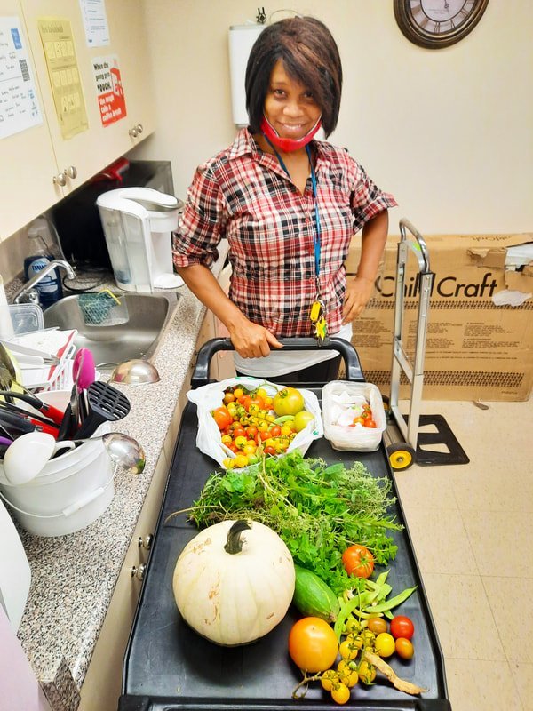 lady cooking