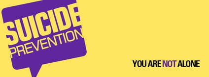 suicide prevention. you are not alone