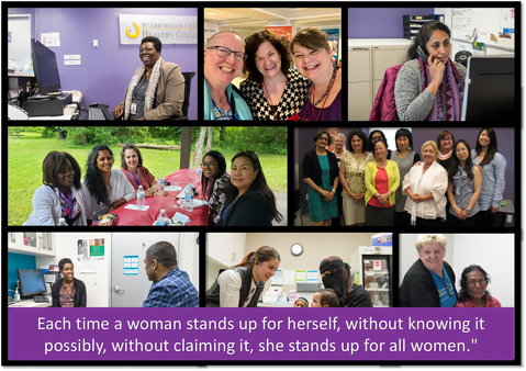 each time a woman stands up for herself, without knowing it possible, without claiming it, she stands up for all women