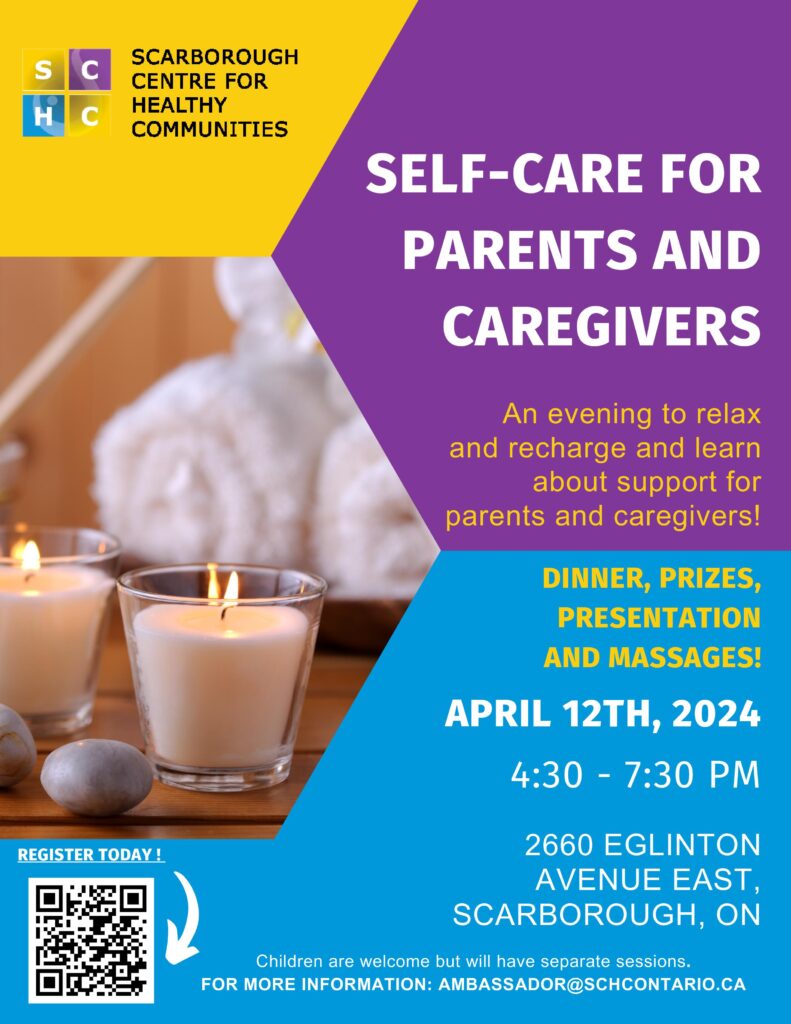 Parent selfcare event